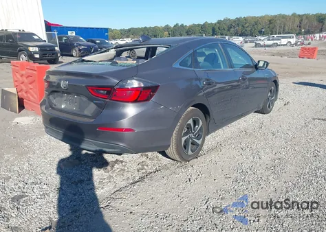 2022 Honda Insight Ex z USA, uszkodzony, nr VIN 19XZE4F55NE003073